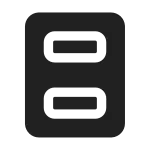 Document Header Footer SVG Icon